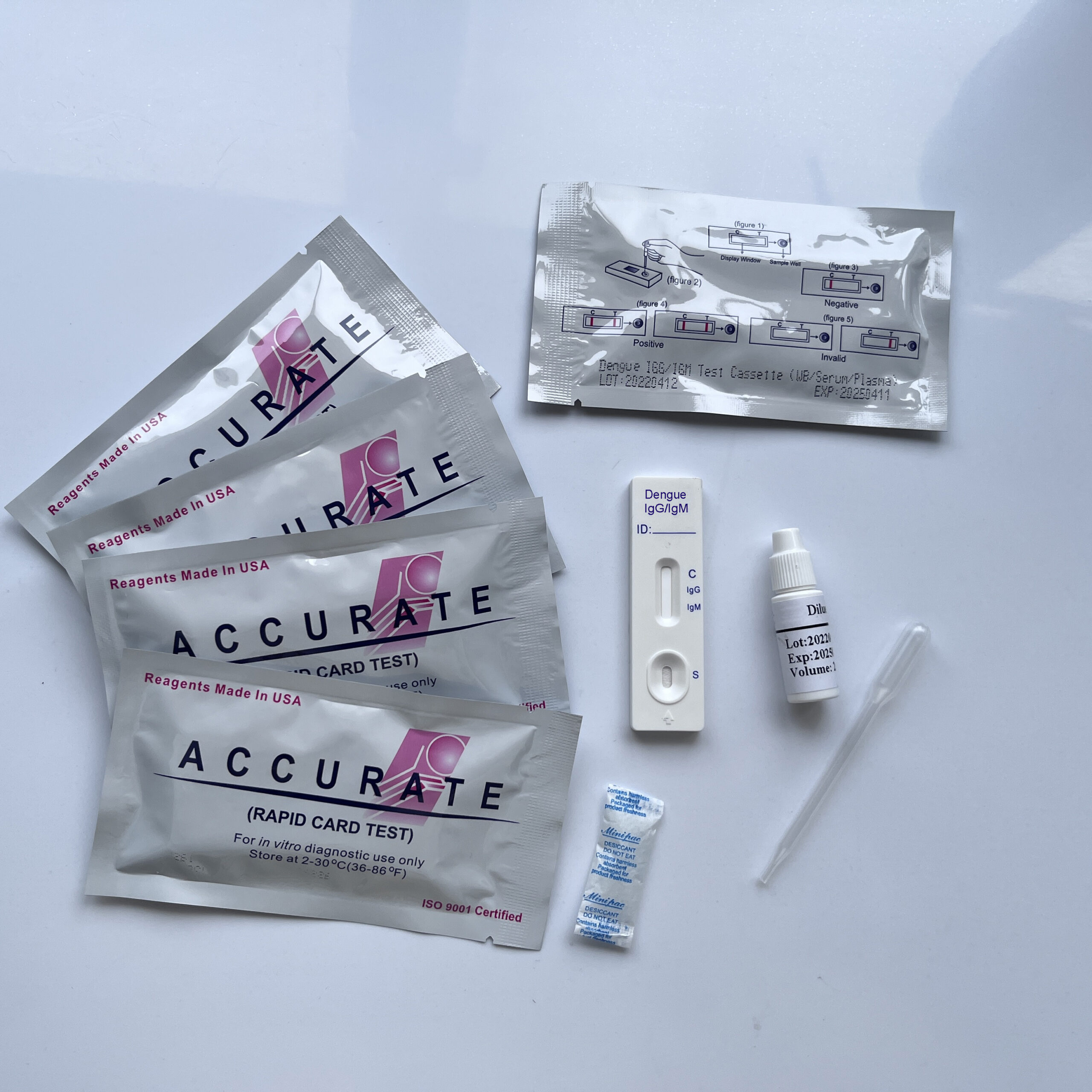 Dengue IgG/IgM Test Cassette